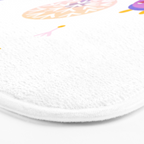 Dandelion slug Bath Mat Gallery Image 3