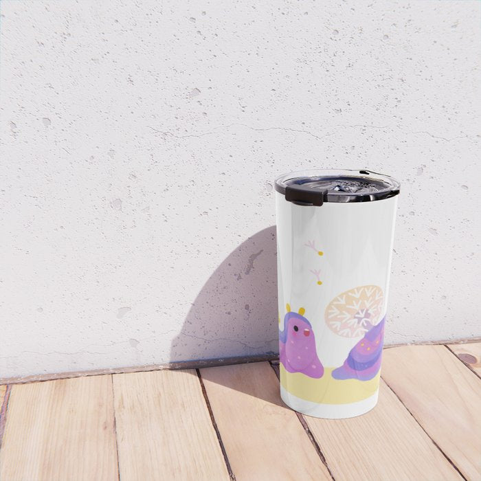 Dandelion slug Travel Mug Gallery Image 4