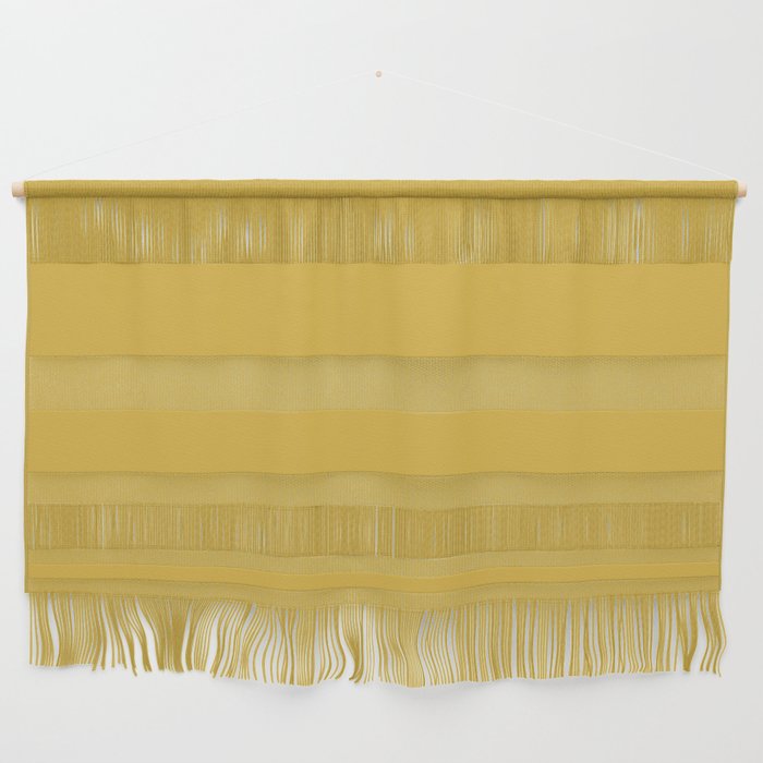 Light Mustard Yellow Solid Colour Wall Hanging Gallery Image 1