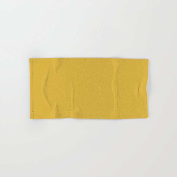 Light Mustard Yellow Solid Colour Towels Gallery Image 1