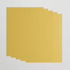Light Mustard Yellow Solid Colour Wrapping Paper Gallery Image 3