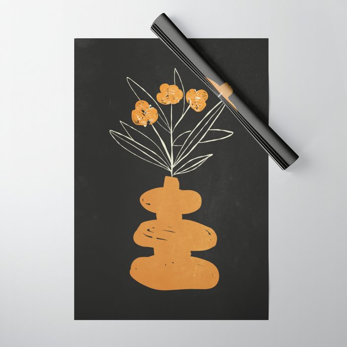 The Golden Vase 01 Wrapping Paper Gallery Image 1