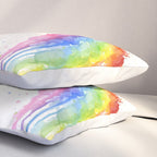 Rainbow Baby Elephant Pillow Sham Gallery Image 3