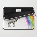 Rainbow Baby Elephant Laptop Sleeve Gallery Image 2