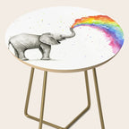 Rainbow Baby Elephant Side Table Gallery Image 2