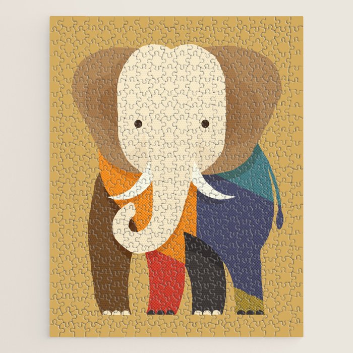 Elephant Jigsaw Puzzle Gallery Image 1