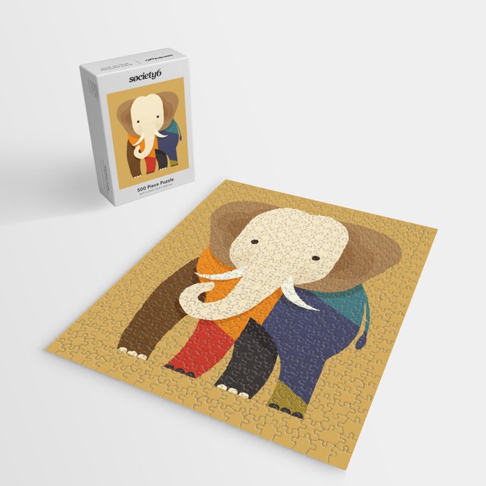 Elephant Jigsaw Puzzle Gallery Image 2