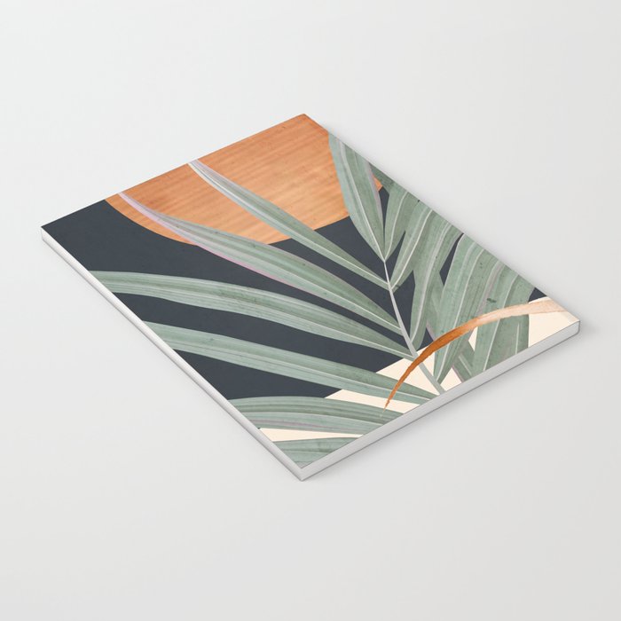Abstract Art Tropical Leaves 120 Notebook Gallery Image 3