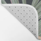 Abstract Art Tropical Leaves 120 Bath Mat Gallery Image 2