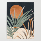 Abstract Art Tropical Leaves 120 Poster Gallery Image 4