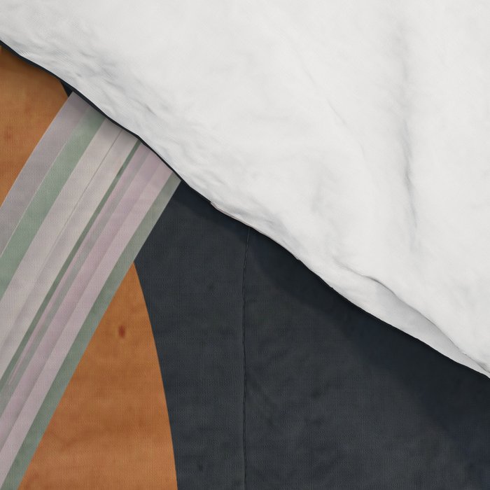 Abstract Art Tropical Leaves 120 Comforter Gallery Image 4