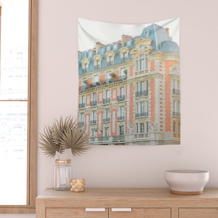 La Belle Paris - Architecture, Travel Photography Wall Tapestry Gallery Image 2
