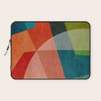 Abstract Modern Colorful Original Art Laptop Sleeve Gallery Image 1