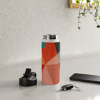 Abstract Modern Colorful Original Art Water Bottle Gallery Image 4