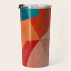 Abstract Modern Colorful Original Art Travel Mug Gallery Image 3