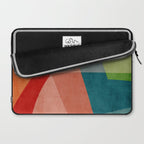 Abstract Modern Colorful Original Art Laptop Sleeve Gallery Image 2