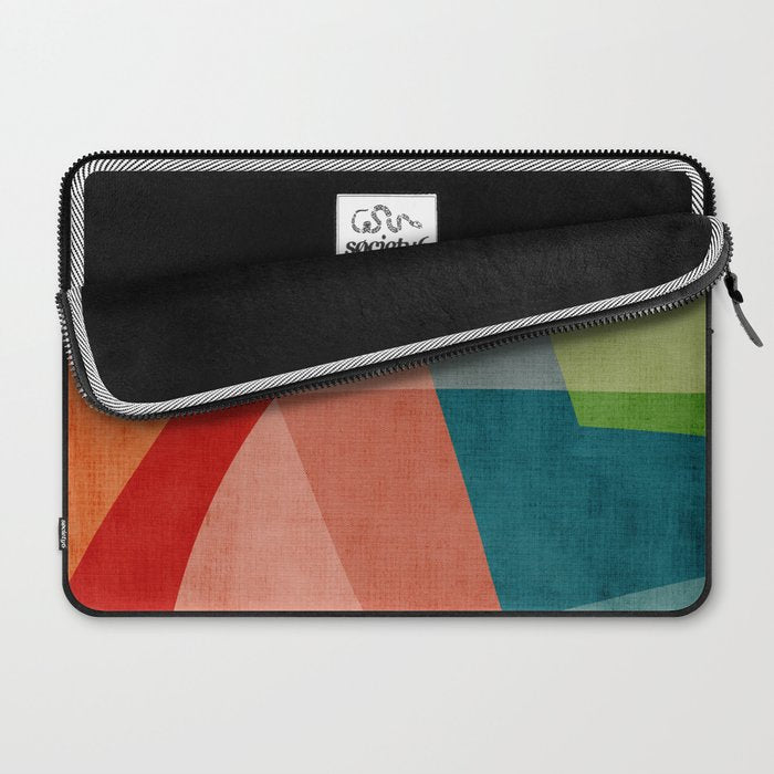 Abstract Modern Colorful Original Art Laptop Sleeve Gallery Image 2