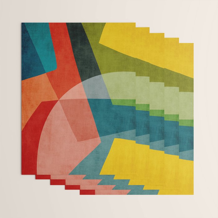 Abstract Modern Colorful Original Art Wrapping Paper Gallery Image 3
