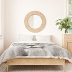 Lioness - Black & White Duvet Cover Gallery Image 3