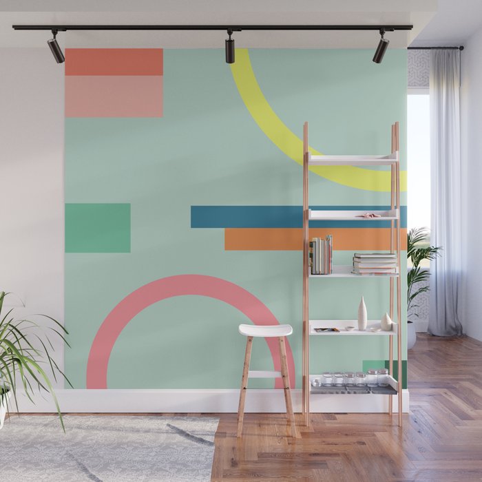 Modern Geometric 71 Wall Mural Gallery Image 1