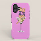 girls night pink iPhone Case Gallery Image 1
