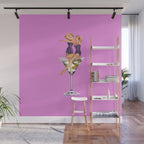 girls night pink Wall Mural Gallery Image 1