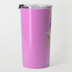 girls night pink Travel Mug Gallery Image 3