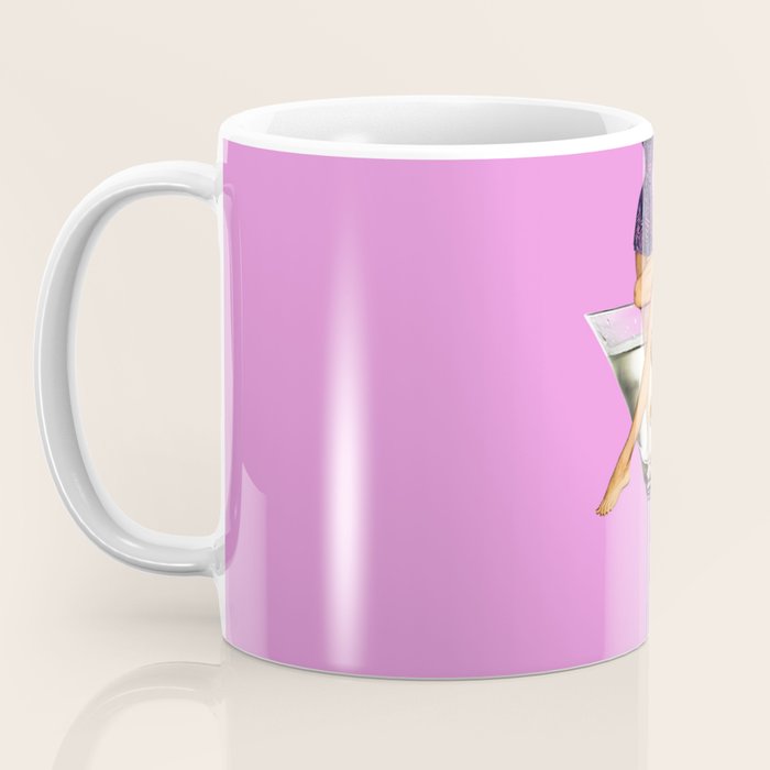 girls night pink Coffee Mug Gallery Image 3