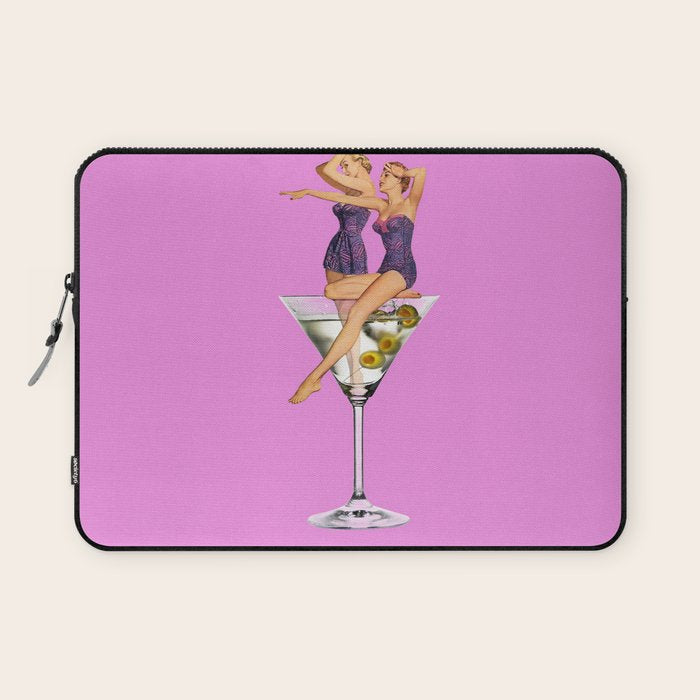 girls night pink Laptop Sleeve Gallery Image 1