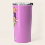 girls night pink Travel Mug Gallery Image 2