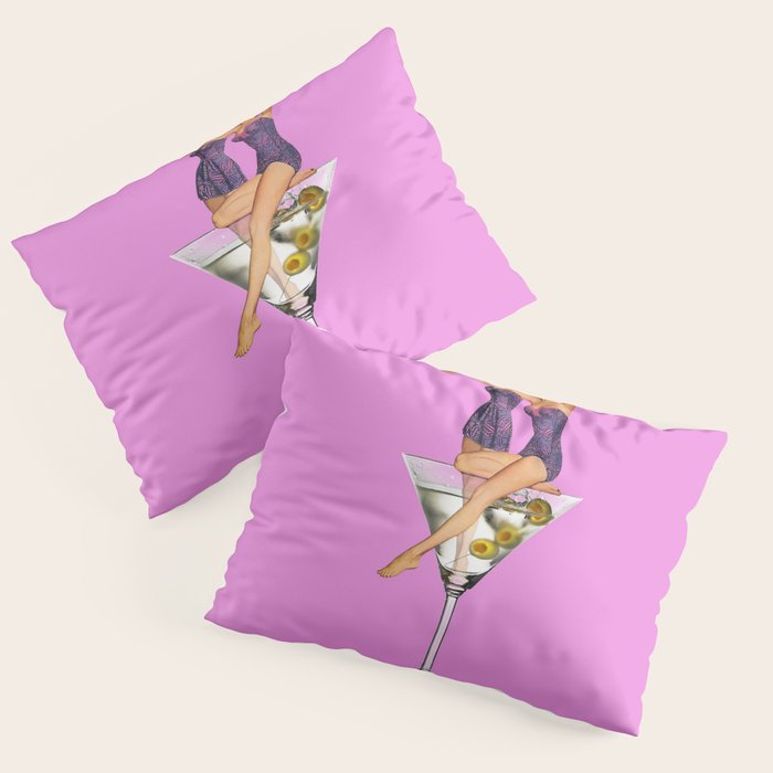 girls night pink Pillow Sham Gallery Image 1