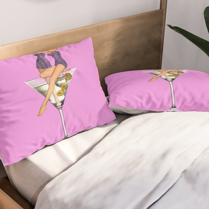 girls night pink Pillow Sham Gallery Image 2