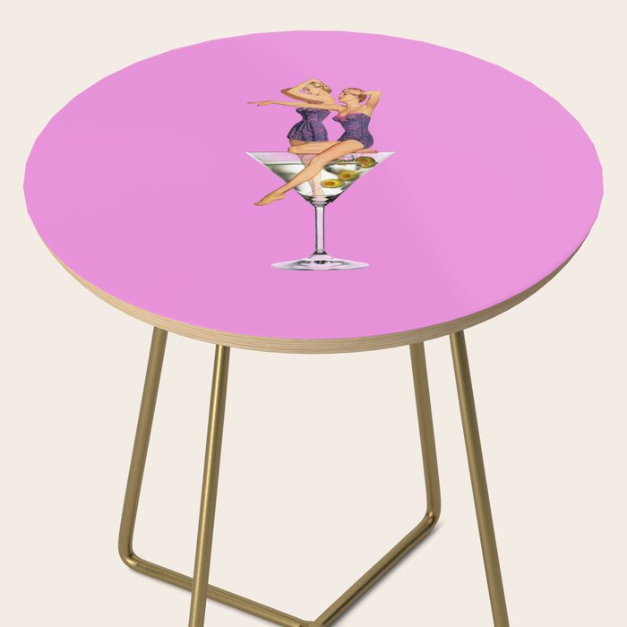 girls night pink Side Table Gallery Image 2