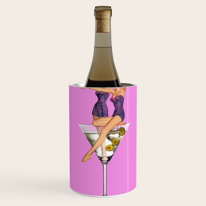 girls night pink Wine Chiller Gallery Image 1