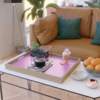 girls night pink Serving Tray Gallery Image 2