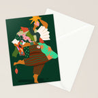 Christmas Tree Stationery Card Gallery Image 2