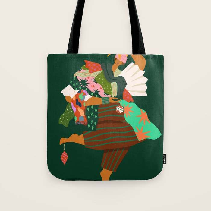 Christmas Tree Tote Bag Gallery Image 1