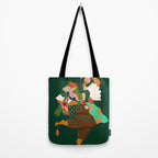 Christmas Tree Tote Bag Gallery Image 2