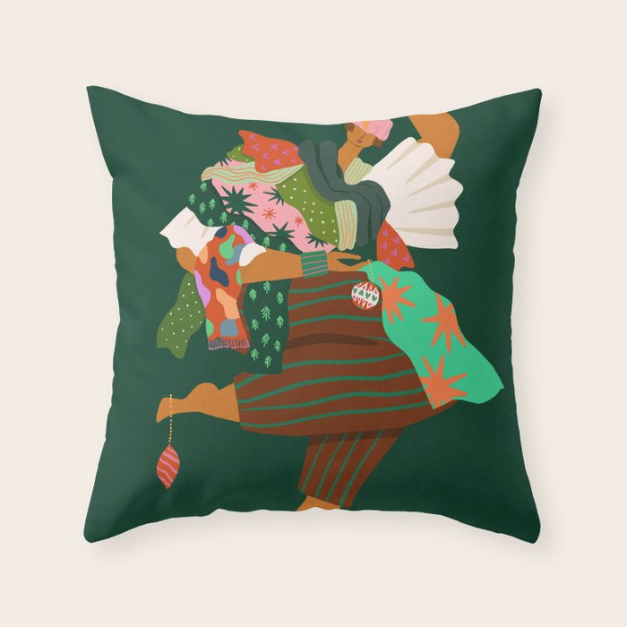 Christmas Tree Throw Pillow Gallery Image 6