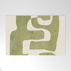 Abstract Shapes Modern Art 22 Welcome Mat Gallery Image 1