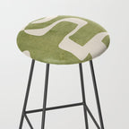 Abstract Shapes Modern Art 22 Stool Gallery Image 2