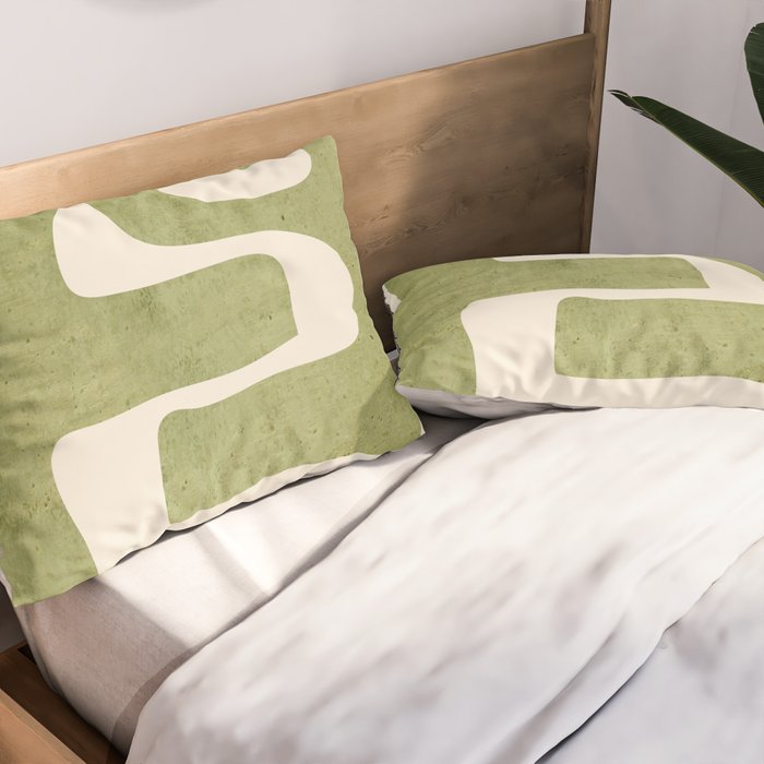 Abstract Shapes Modern Art 22 Pillow Sham Gallery Image 2