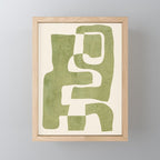 Abstract Shapes Modern Art 22 Mini Art Print Gallery Image 1