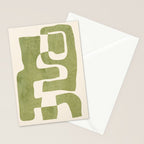 Abstract Shapes Modern Art 22 Stationery Card Gallery Image 2