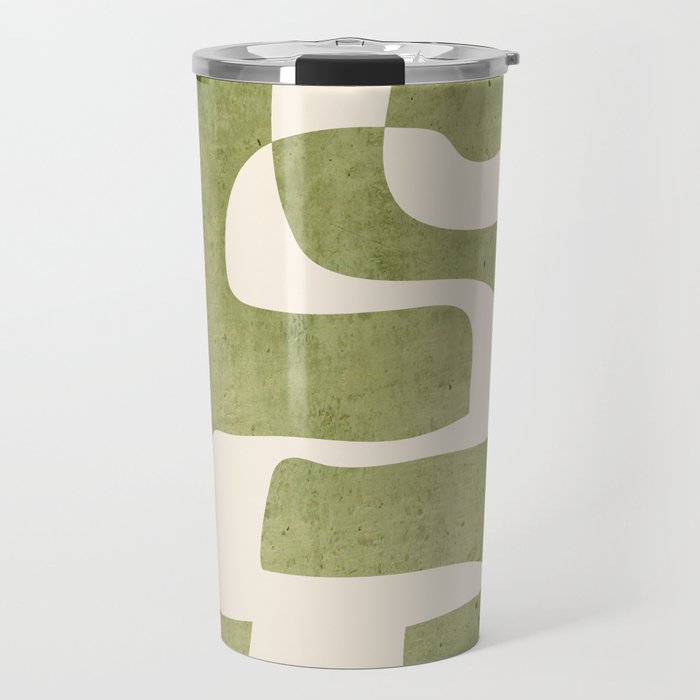 Abstract Shapes Modern Art 22 Travel Mug Gallery Image 1