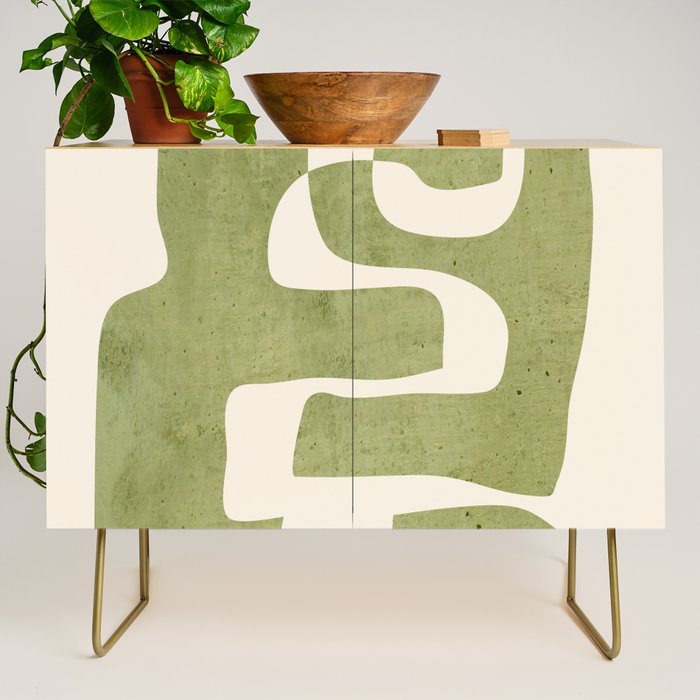 Abstract Shapes Modern Art 22 Credenza Gallery Image 1
