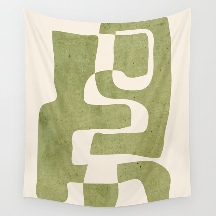 Abstract Shapes Modern Art 22 Wall Tapestry Gallery Image 4