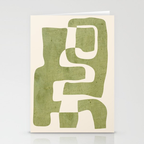 Abstract Shapes Modern Art 22 Stationery Card Gallery Image 2