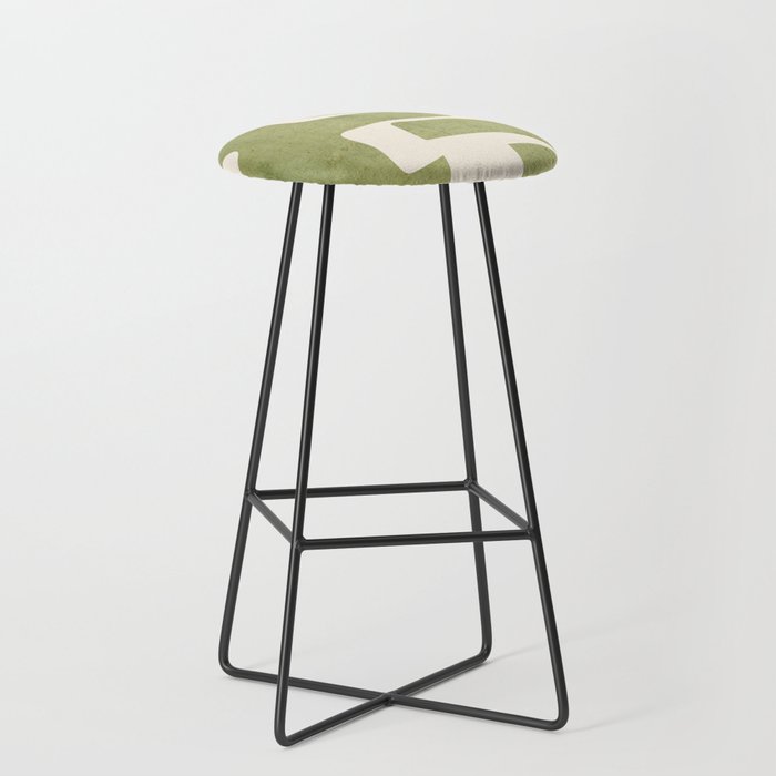 Abstract Shapes Modern Art 22 Stool Gallery Image 1