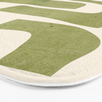 Abstract Shapes Modern Art 22 Bath Mat Gallery Image 3